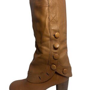 POETIC LICENSE Toughen Up- Tan leather – SZ 8 NWB